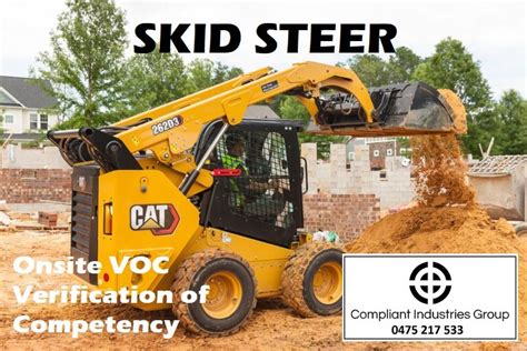 skid steer unit of competency|Unit of competency .